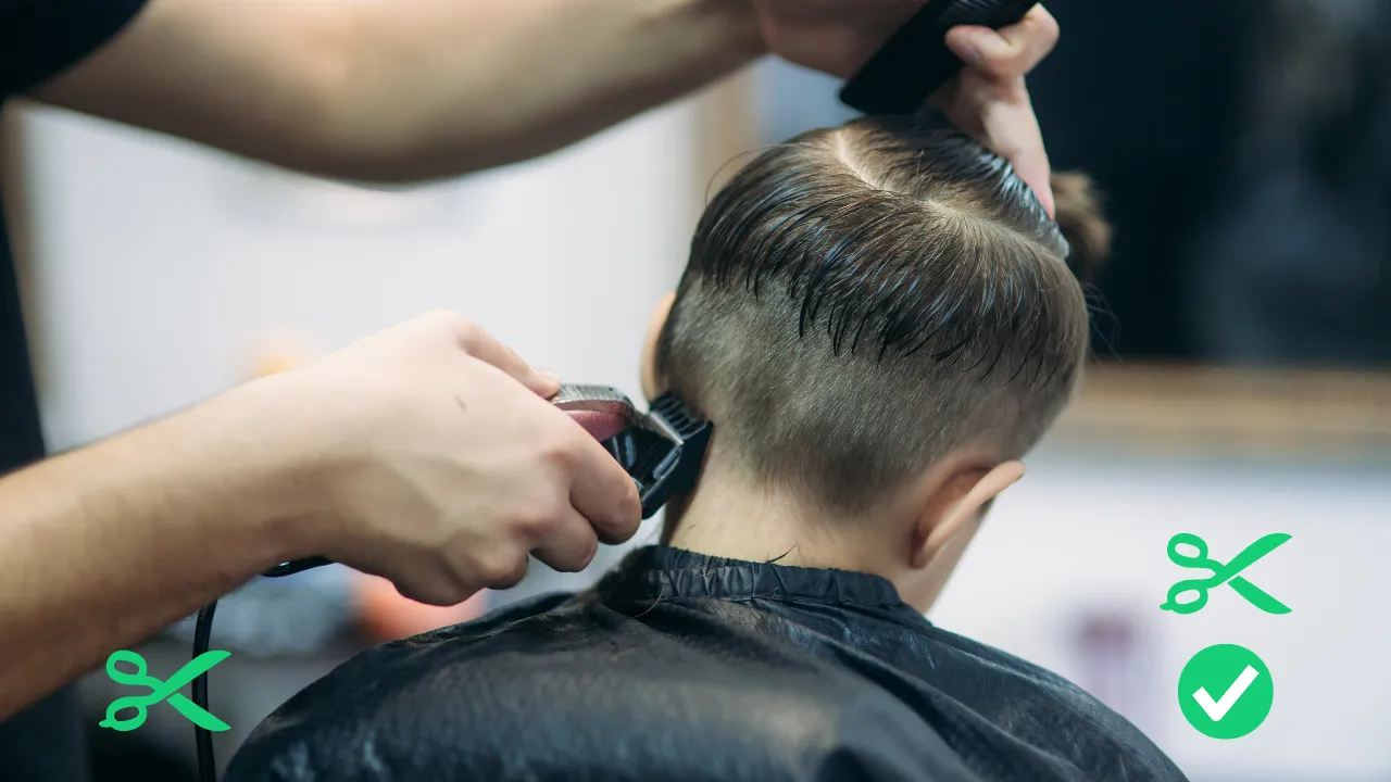 Cortes de Pelo Degradados Elegantes para Niños